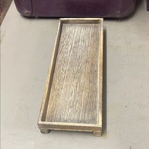 Rustic Wooden Tray